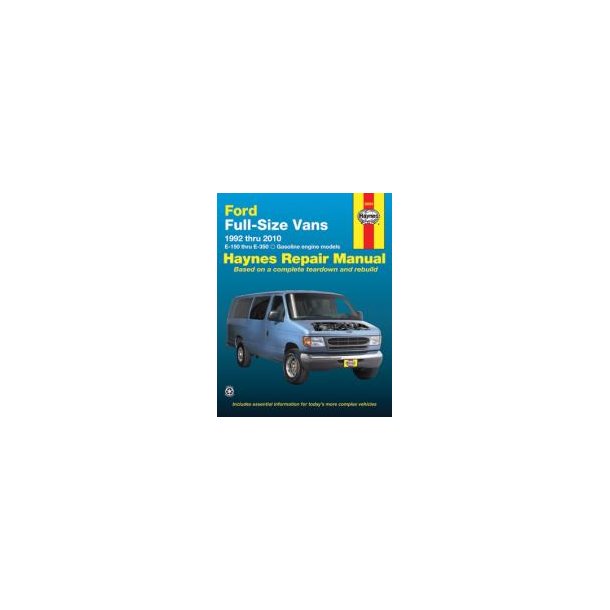 1992 2001 Automotive ford full manual repair size van #9
